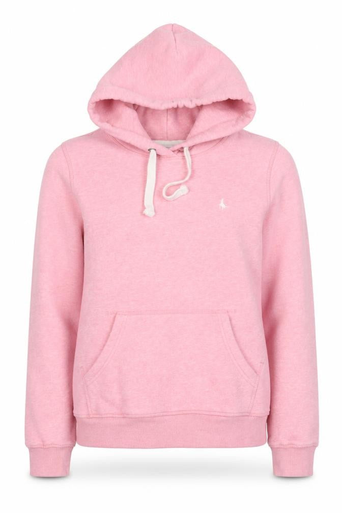 Jack Wills Women’s Pink UK 6 Pullover Logo Hoodie