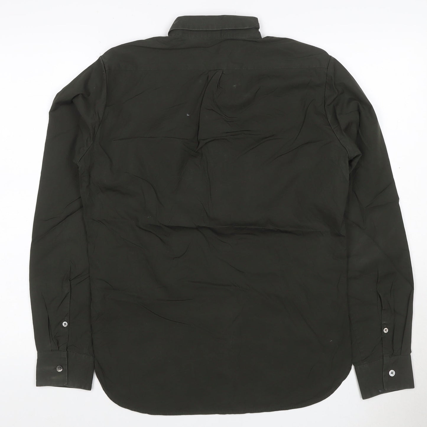 Uniqlo Lemaire Men’s Black XS Cotton Button-Down Long Sleeve Shirt