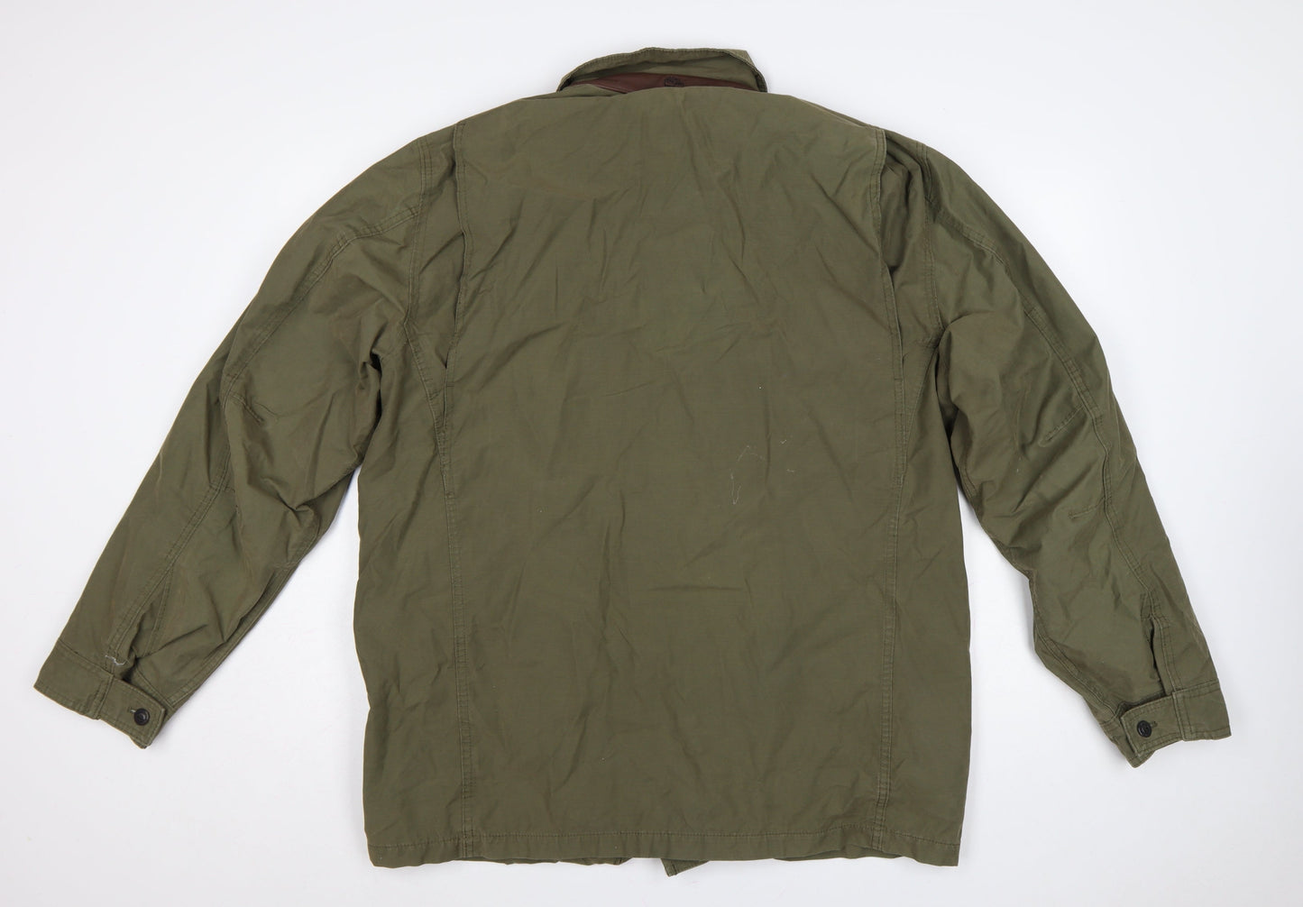 Timberland Men’s Green L Waterproof Military Field Jacket