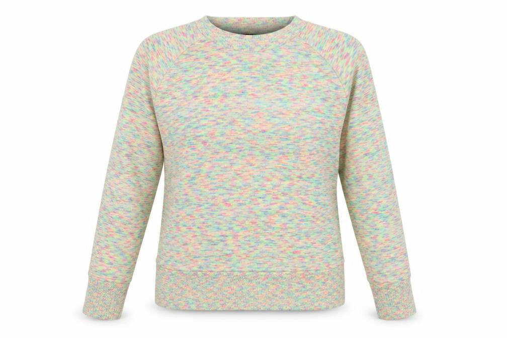 Next Women Multicoloured Size 12 Jersey Knit Raglan Long Sleeve Top