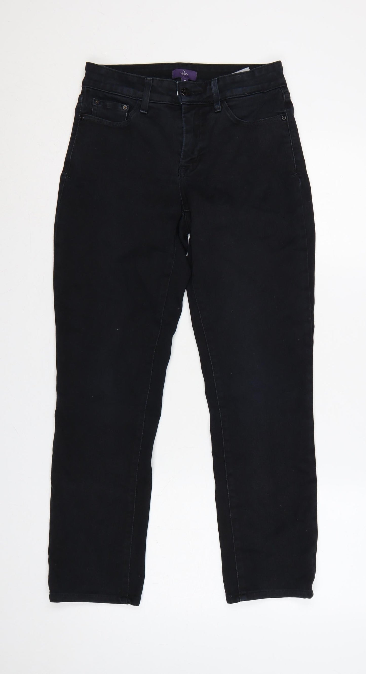 NYDJ Women’s Black UK 4 Skinny Mid Rise Stretch Jeans