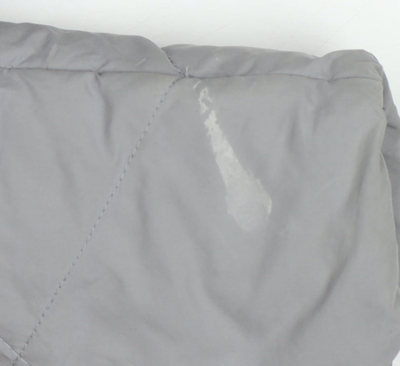 The North Face Women’s Grey S Long Hooded Puffer Coat Down