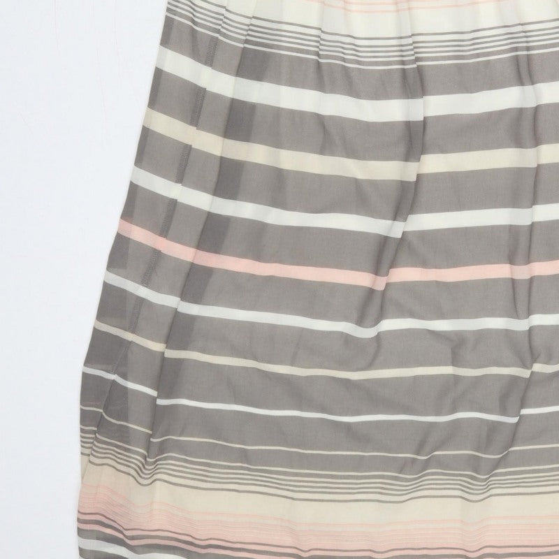 Apricot Women Multicoloured UK 12 Maxi Halter Striped Tie-Back Dress