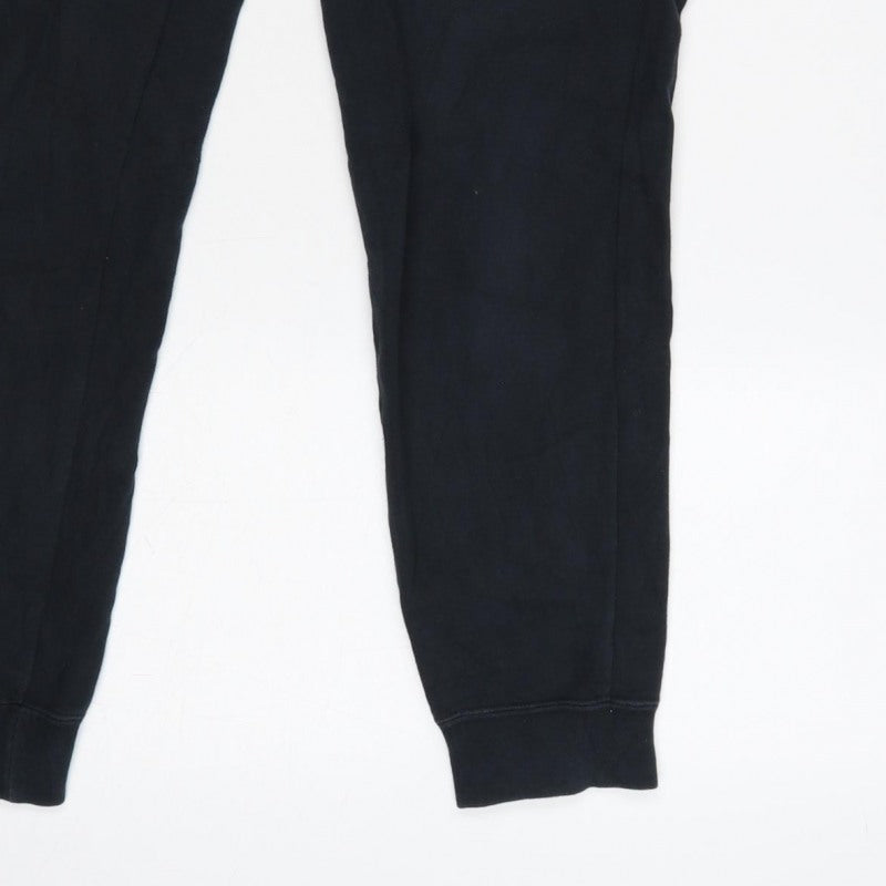 Nike Women’s Black S Fleece Jogger Sweatpants Elastic Waist Logo
