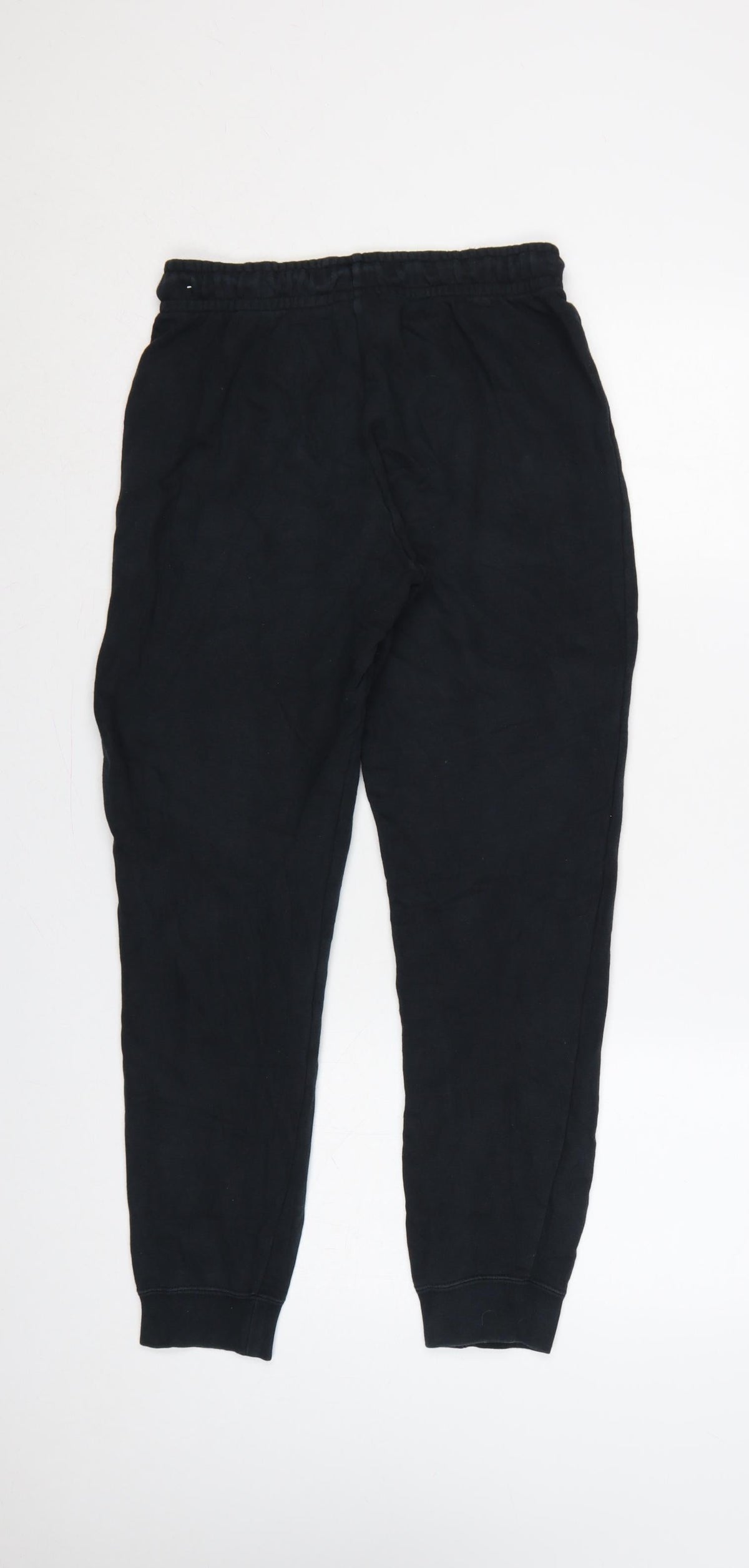Nike Women’s Black S Fleece Jogger Sweatpants Elastic Waist Logo