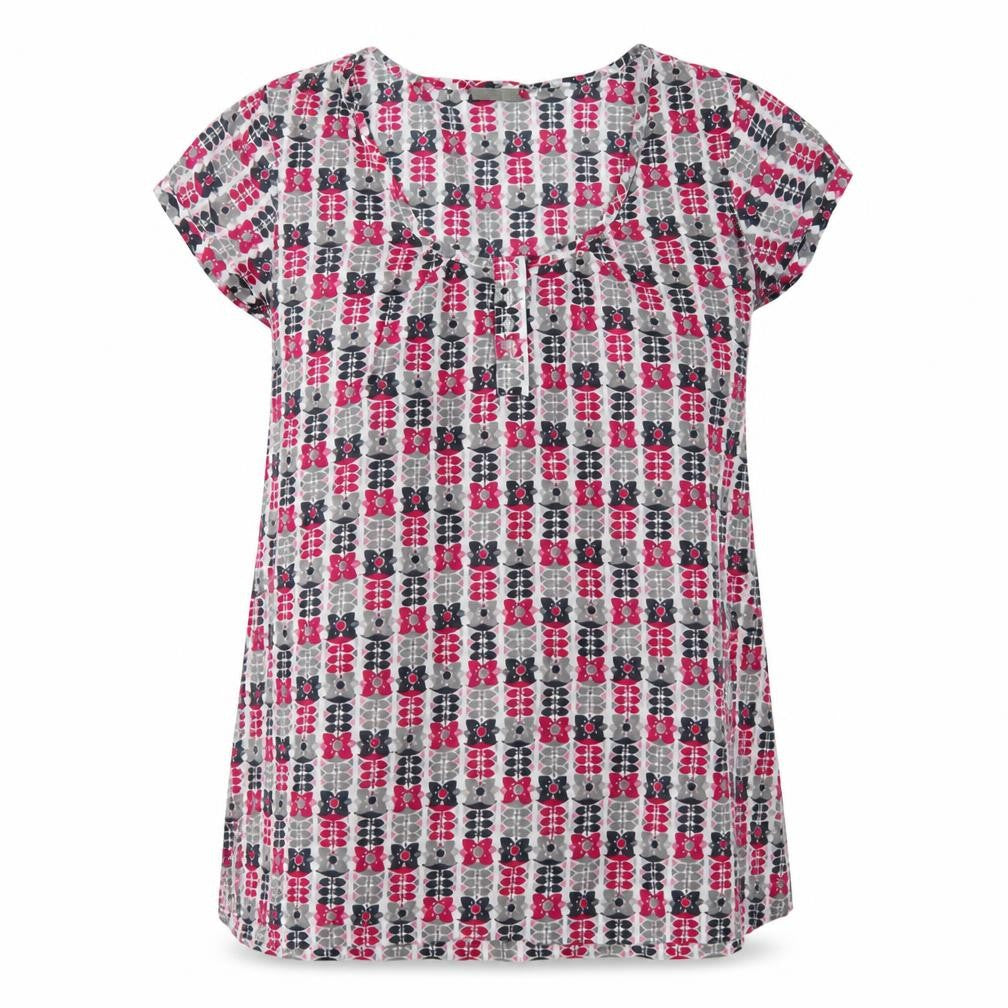 Trespass Women Multicoloured XL Floral Cotton Tunic Blouse