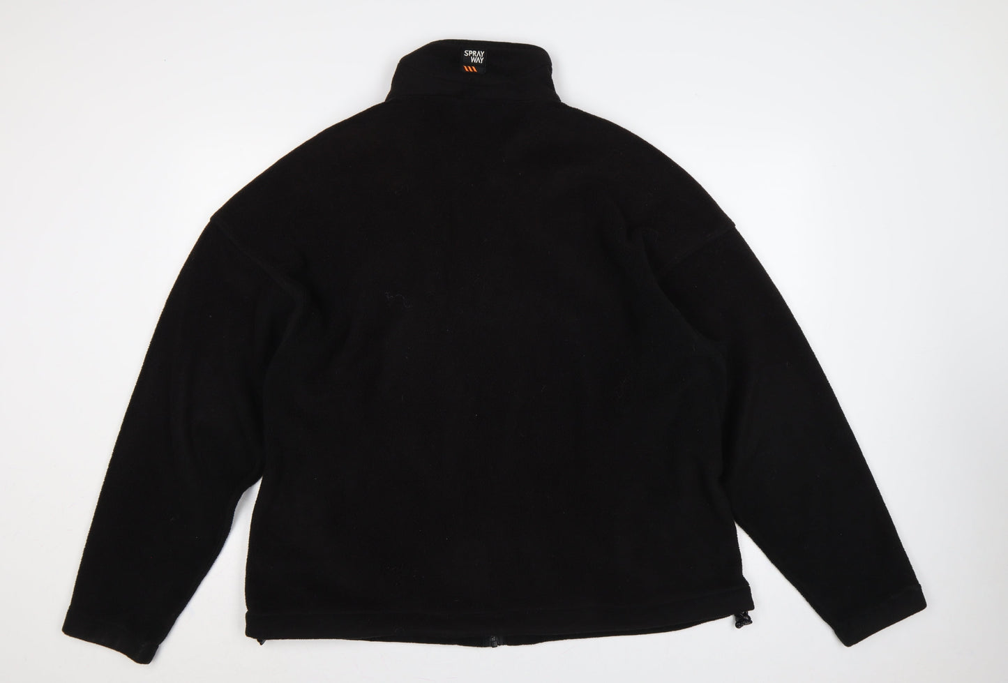 Sprayway Men's Black XL Fleece Full Zip Outdoor Basic Jacket