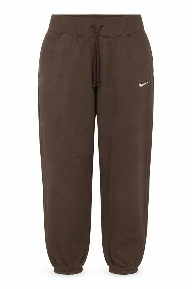 Nike Women Brown XS Jogger Sweatpants Drawstring Logo