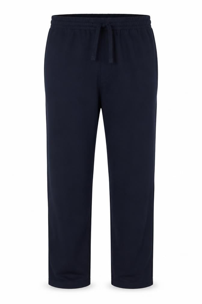 Marks & Spencer Men Blue 2XLT Long Sweatpants Drawstring Joggers