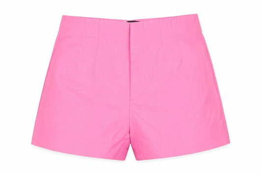 Zara Women Pink UK 6 XS Tailored High Rise Flat Front Shorts