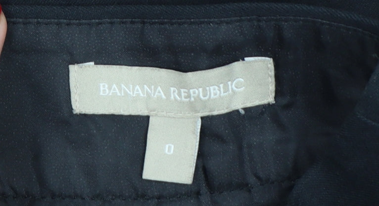 Banana Republic Women’s Black UK 4 High Rise Pencil Knee Skirt