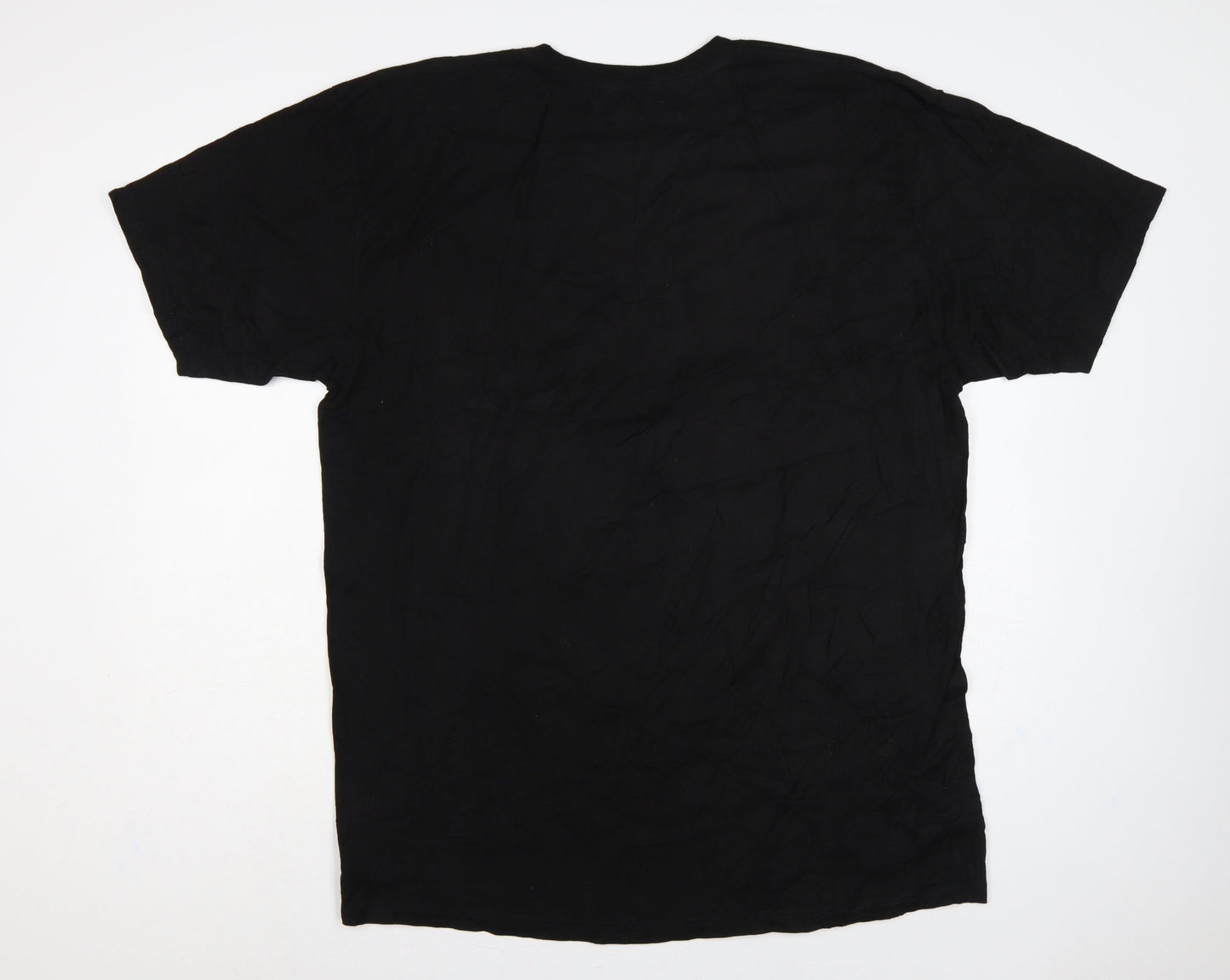 Vans Men’s Black XL Classic Fit Skull Graphic Print T-Shirt