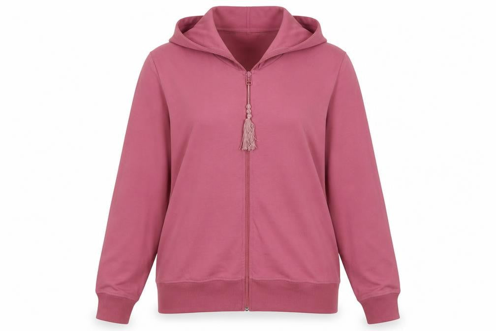 Gray & Osbourn Women’s Pink Size 20 Full Zip Hooded Sweatshirt