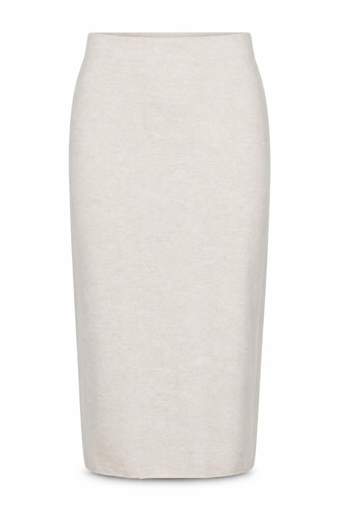 Zara Women Beige Size 8 Long Knit Straight Pencil Skirt