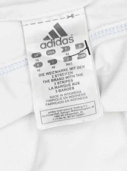 Adidas Women’s White UK 16 Climalite Racerback Sports Tank Top