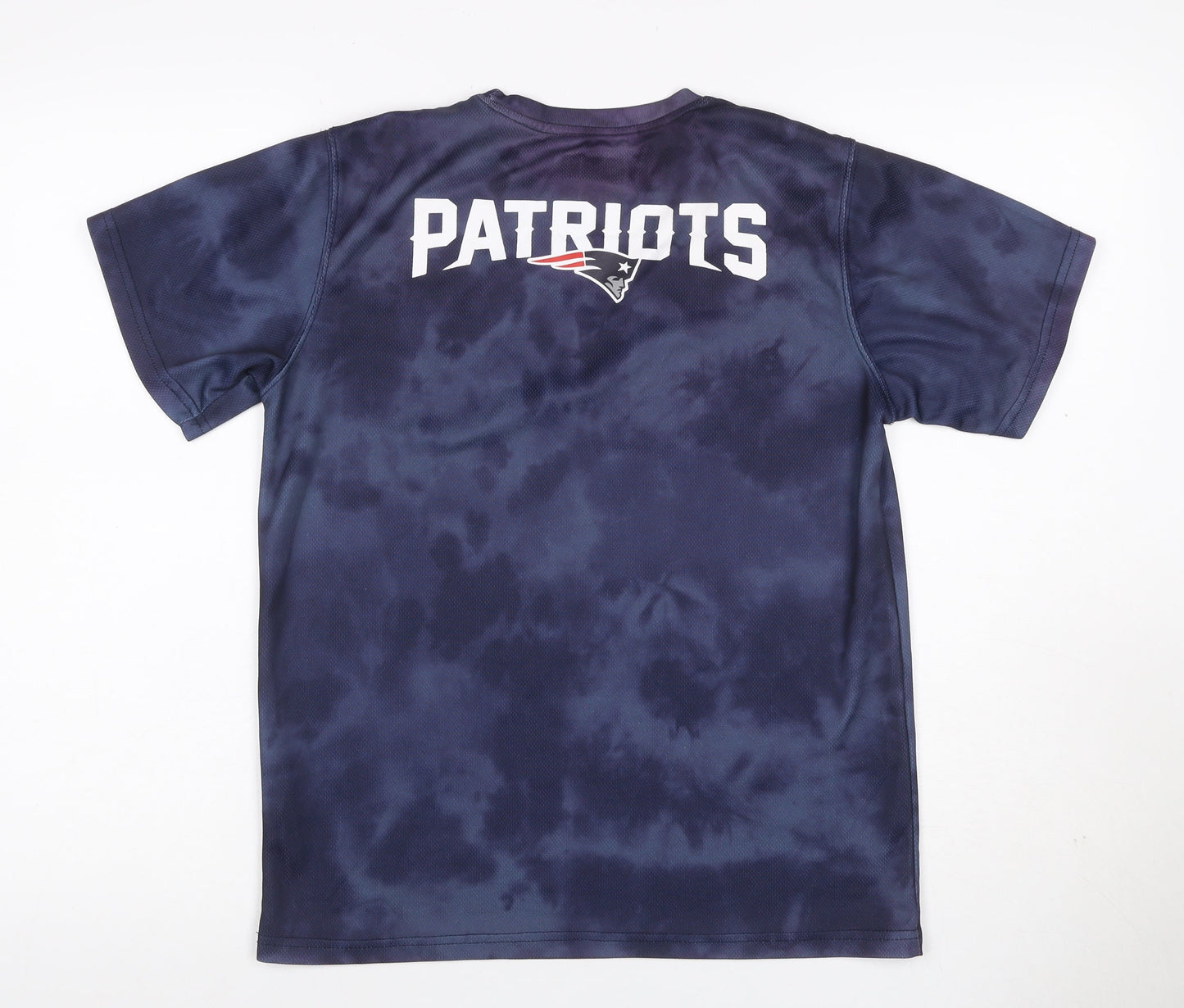 NFL New England Patriots Boys Blue XL 18-20 Graphic Jersey T-Shirt