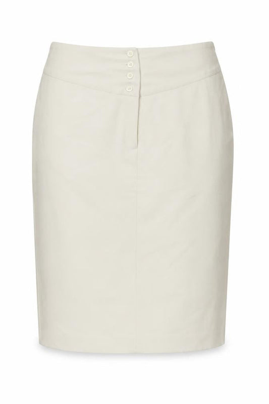 Vogue Women Ivory Size 16 Culotte Button Shorts