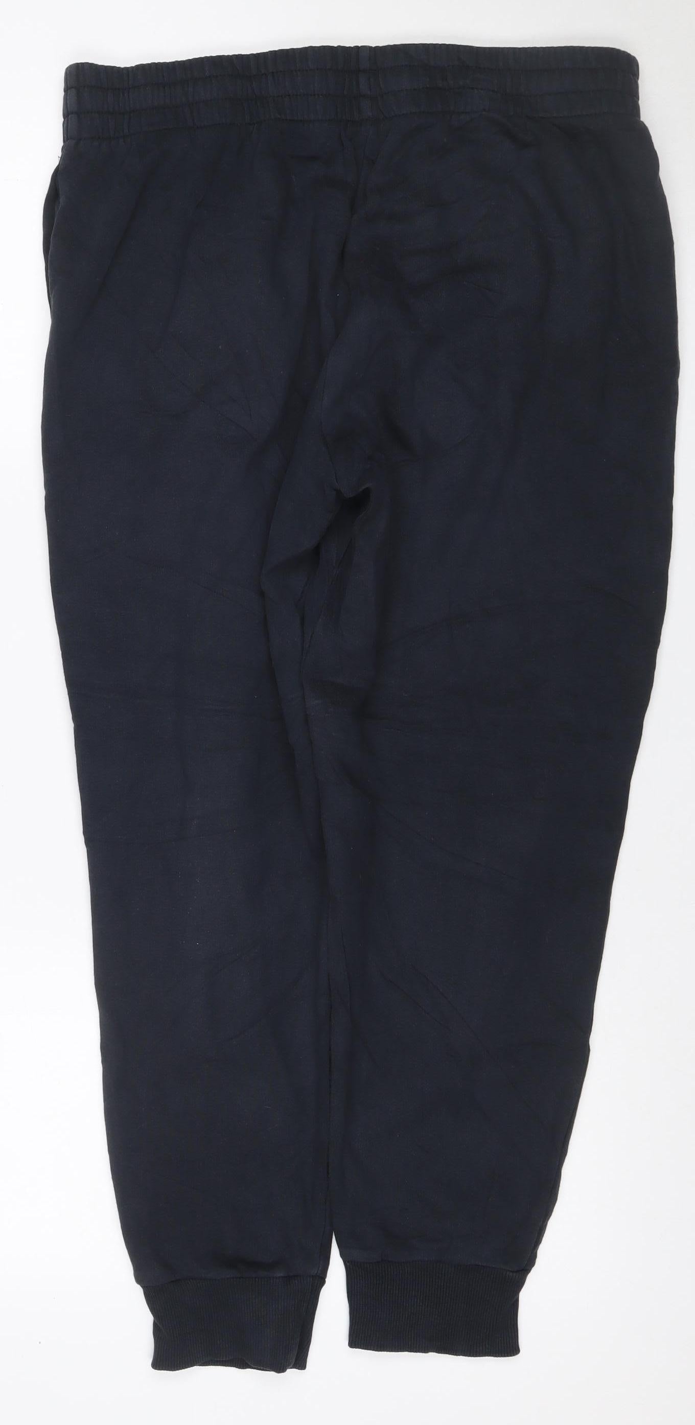 Under Armour Teens Black L Jogger Track Pants Elastic Waist Pockets