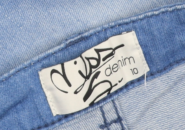 Midge Denim Women’s Blue UK 10 Skinny Stretch Jeans Light Wash