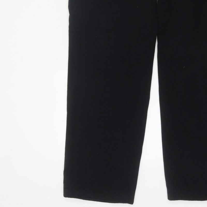 Jaeger Women’s Black UK 16 Tailored Straight Dress Trousers
