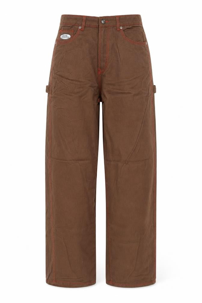 No Fear x H&M Women’s Brown Wide-Leg Logo Jeans UK 10