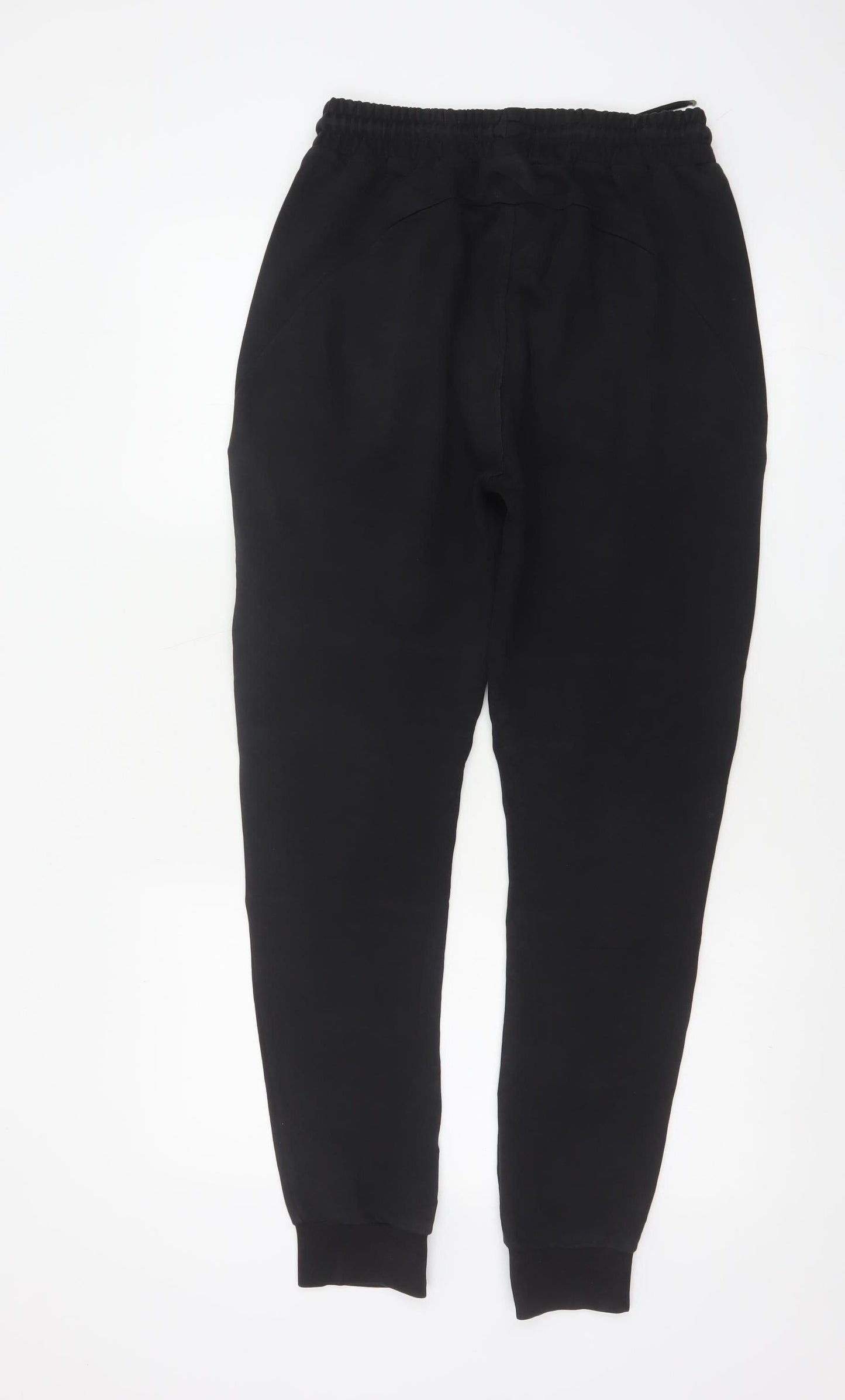 Twinzz Men’s Black Logo Tapered Jogger Trousers Size M