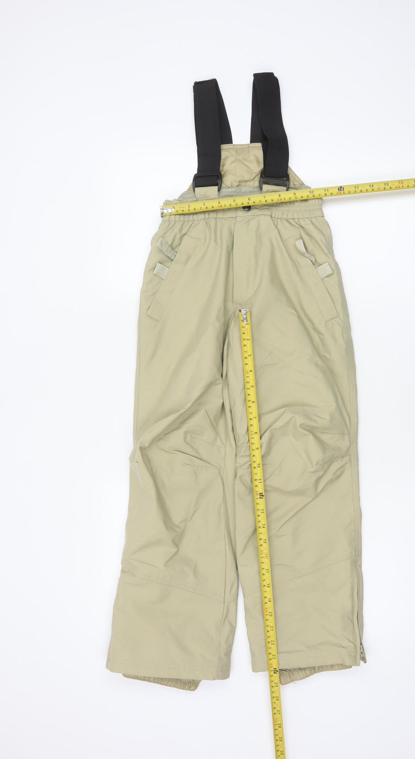 Marks & Spencer Boys Beige Snow Pants Ski Trousers 5-6 Years