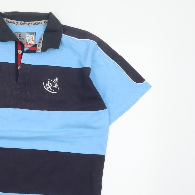 Additional view of Kukri Men’s Blue XL Hong Kong Sevens 09 Rugby Polo Shirt