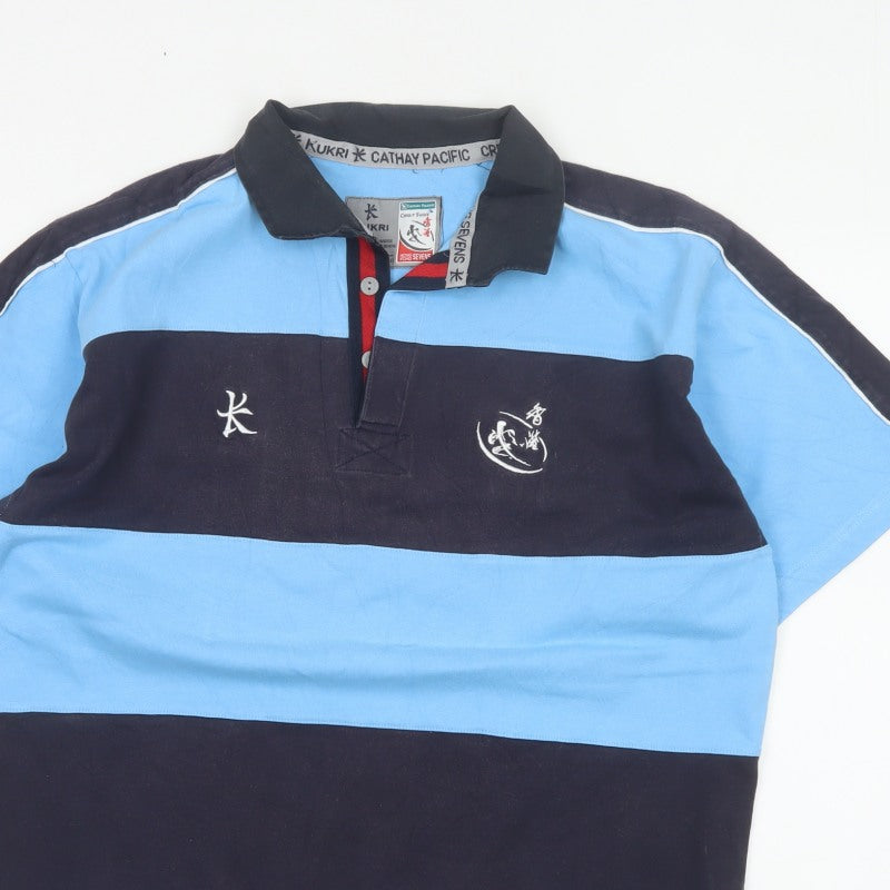 Additional view of Kukri Men’s Blue XL Hong Kong Sevens 09 Rugby Polo Shirt