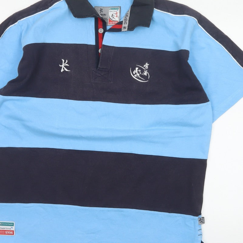 Additional view of Kukri Men’s Blue XL Hong Kong Sevens 09 Rugby Polo Shirt