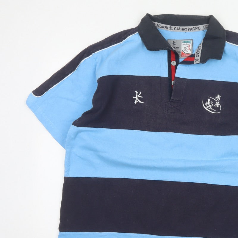 Additional view of Kukri Men’s Blue XL Hong Kong Sevens 09 Rugby Polo Shirt