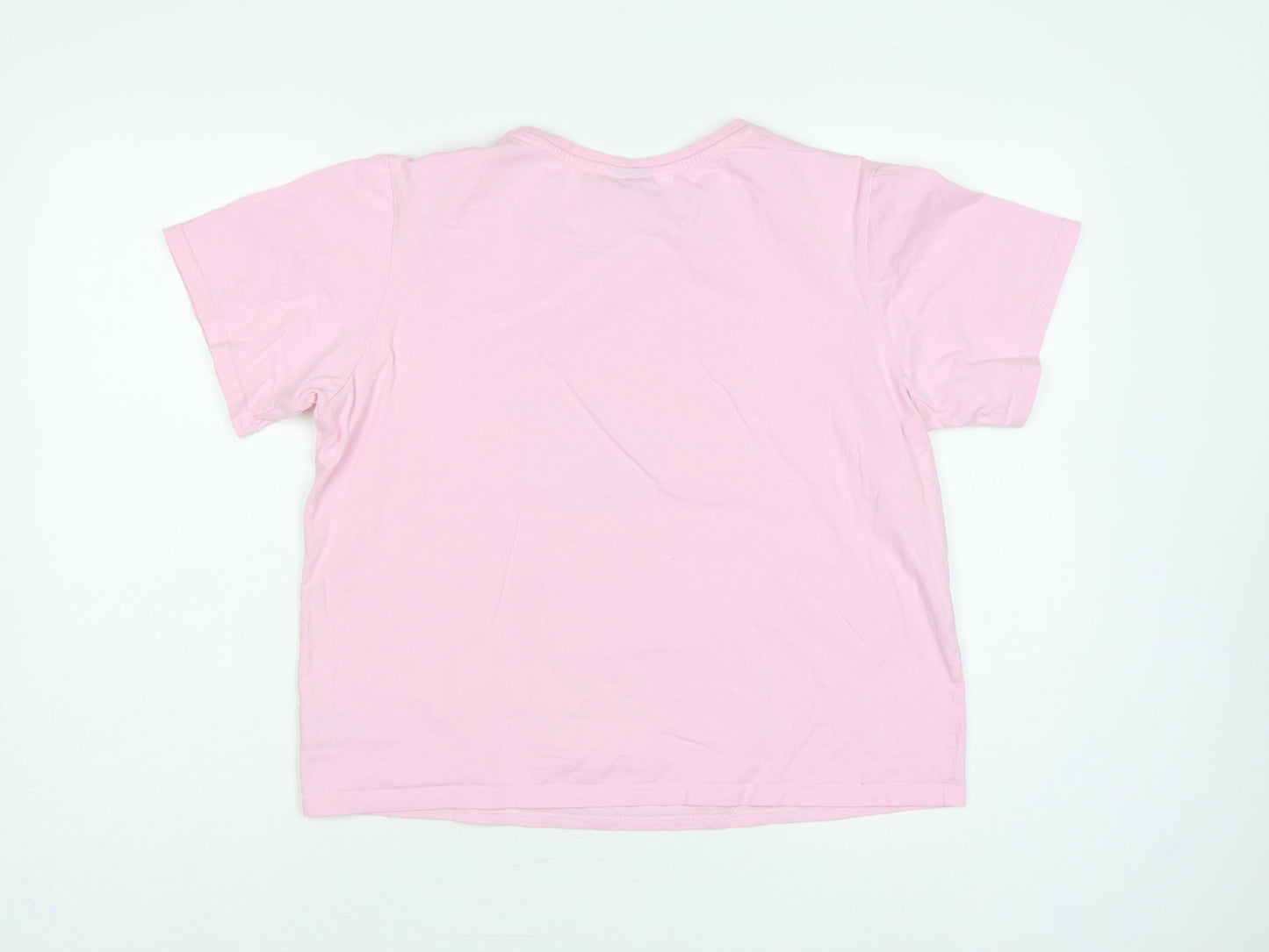 Star Wars Women's Pink M Grogu Graphic Cotton Pyjama T-Shirt Set