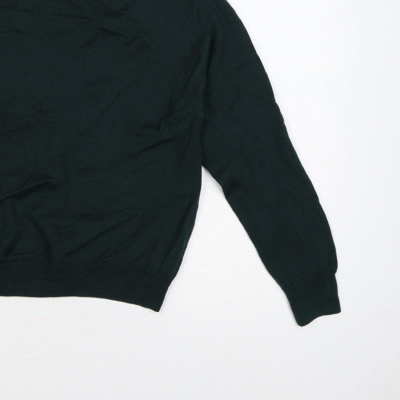 Country Collection Women’s Green Size 12 Roll Neck Knit Jumper