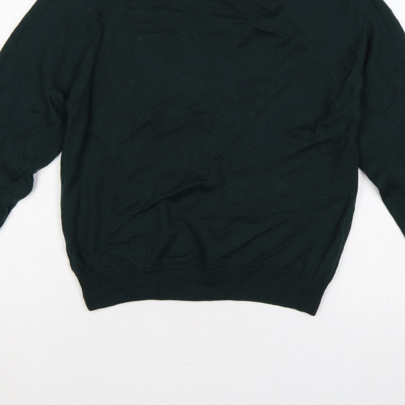 Country Collection Women’s Green Size 12 Roll Neck Knit Jumper