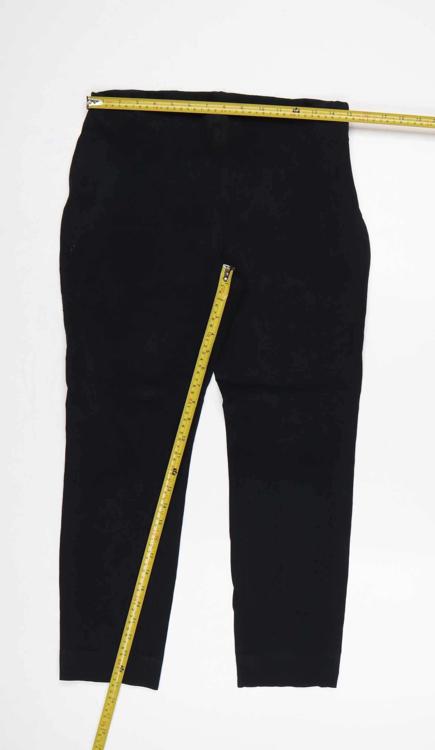 Lauren Ralph Lauren Women Black Size 8 Tailored Straight Trousers
