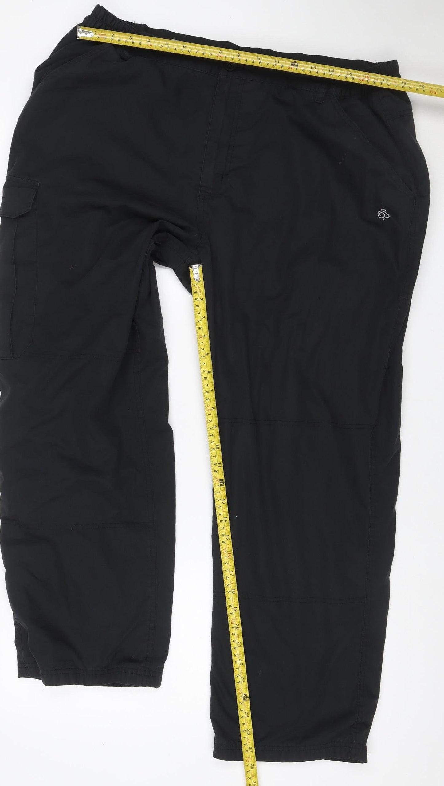 Craghoppers Unisex Adults Black Size 40 Hiking Walking Cargo Trousers