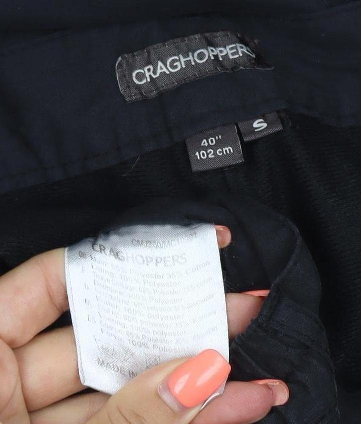 Craghoppers Unisex Adults Black Size 40 Hiking Walking Cargo Trousers