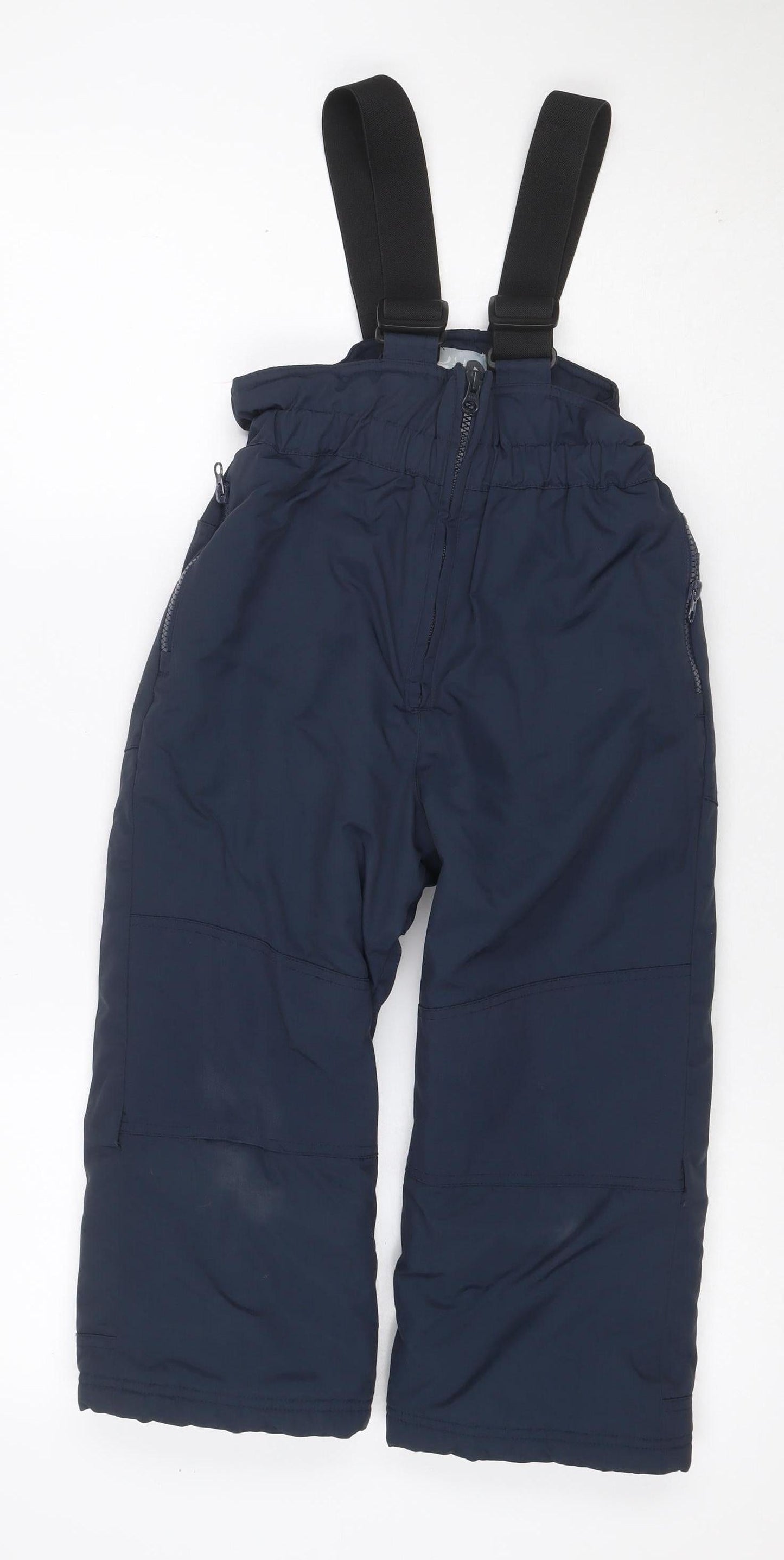 Blanc de Blanc Boys Blue 5 Years Snow Pants Ski Bib Braces Nylon