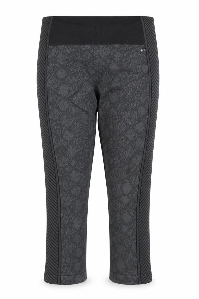USA Pro Women’s Grey Geometric Gym Leggings UK 10 Athletic