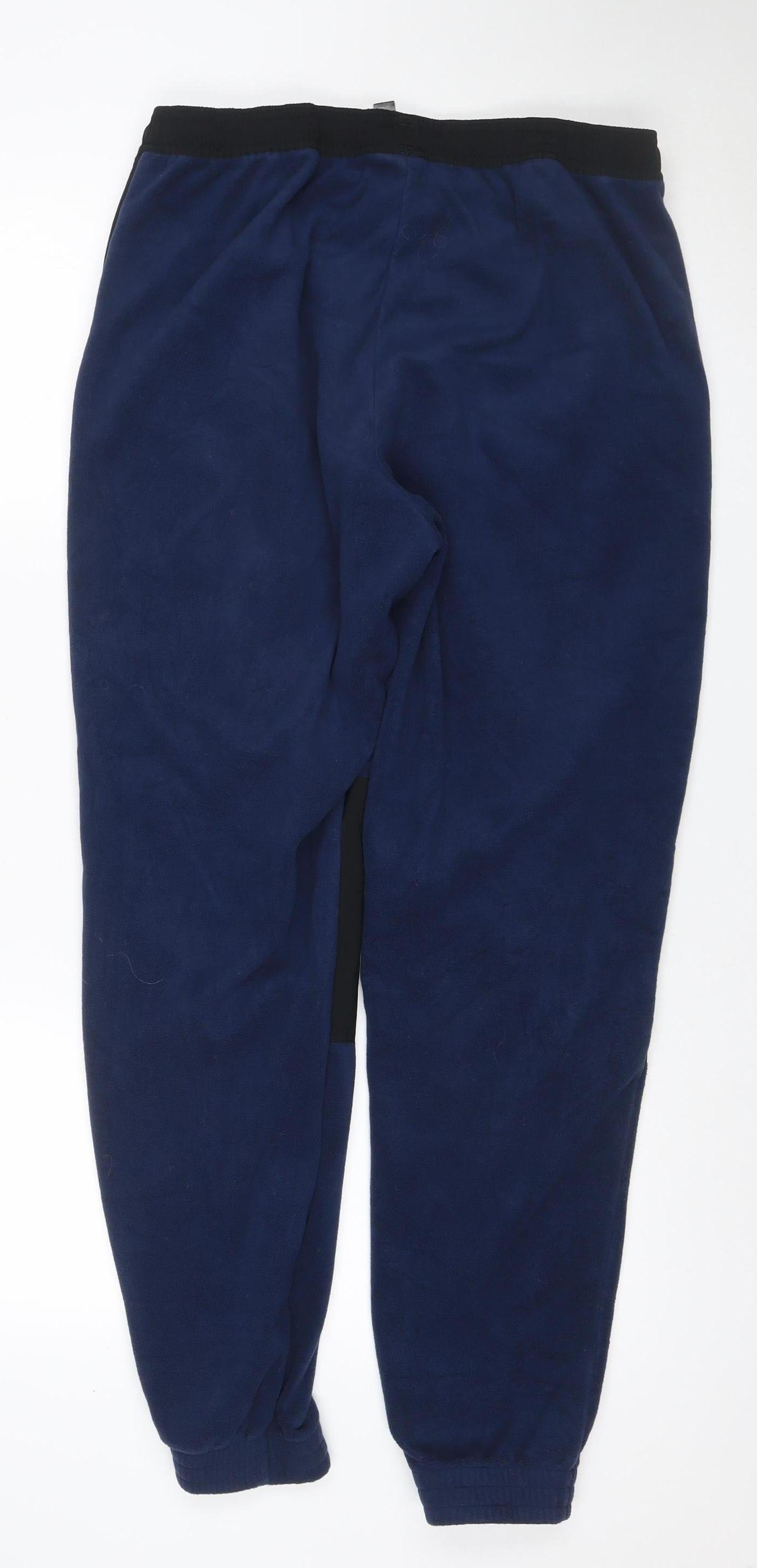 adidas Arsenal Teens Blue Black 10-12 Fleece Track Pants Joggers