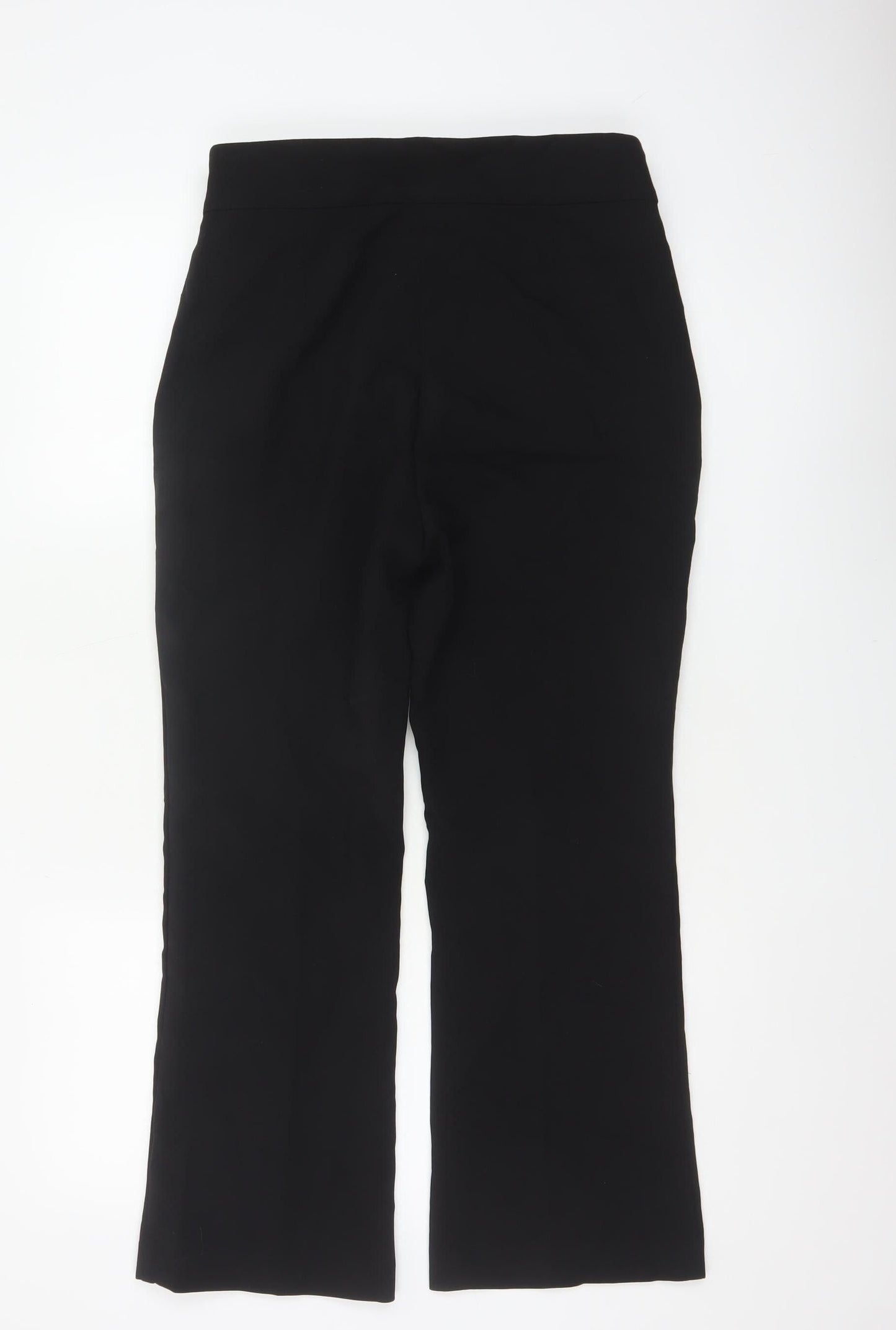 H&M Women’s Black UK 12 Bootcut Stretch Dress Trousers