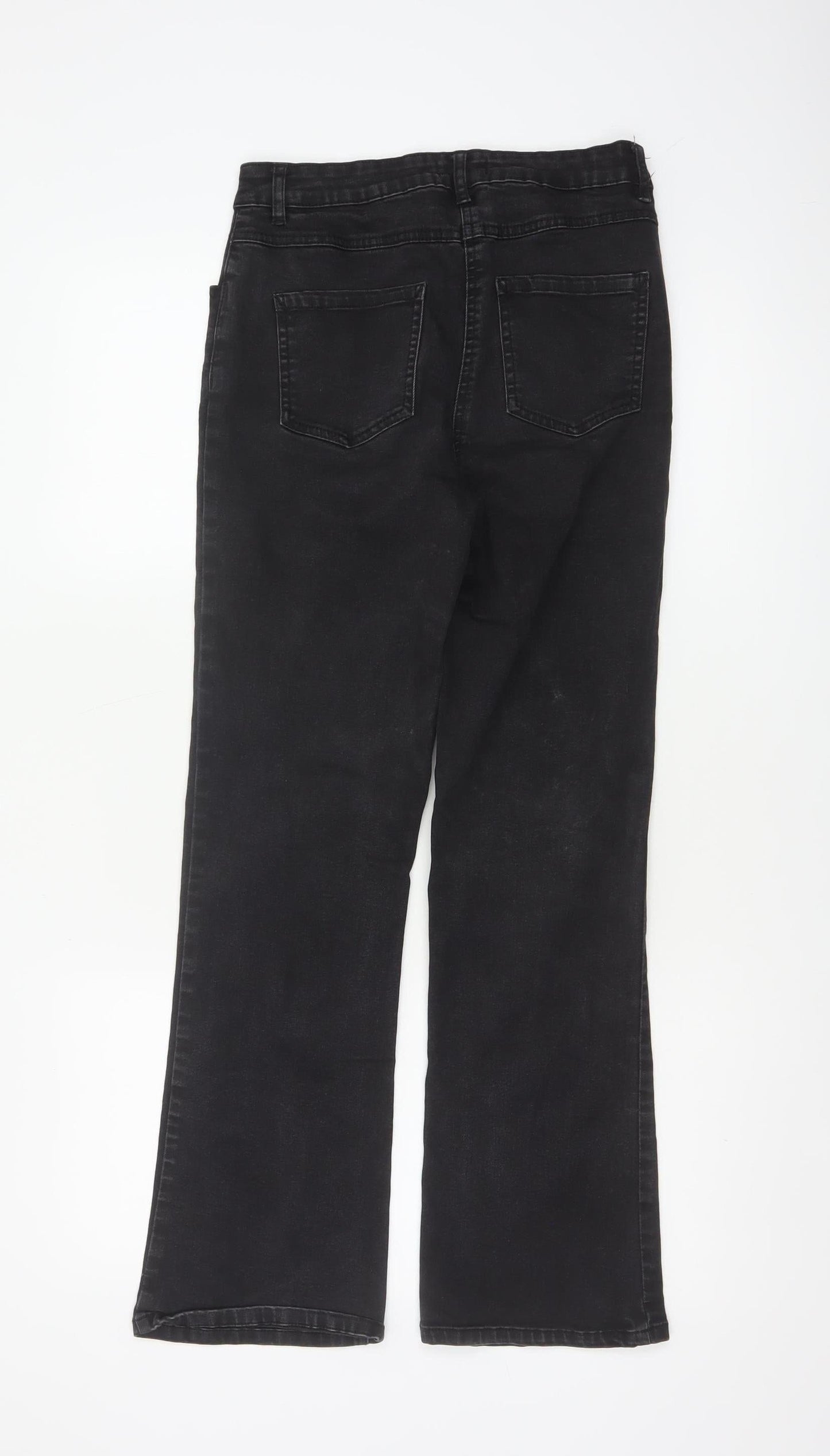 Papaya Women’s Black Bootcut Stretch Jeans Size 8 L29