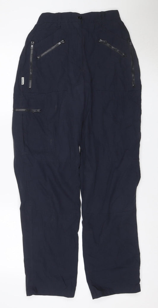 Trespass Men’s Blue S Snow Pants Waterproof Zip Pocket Trousers