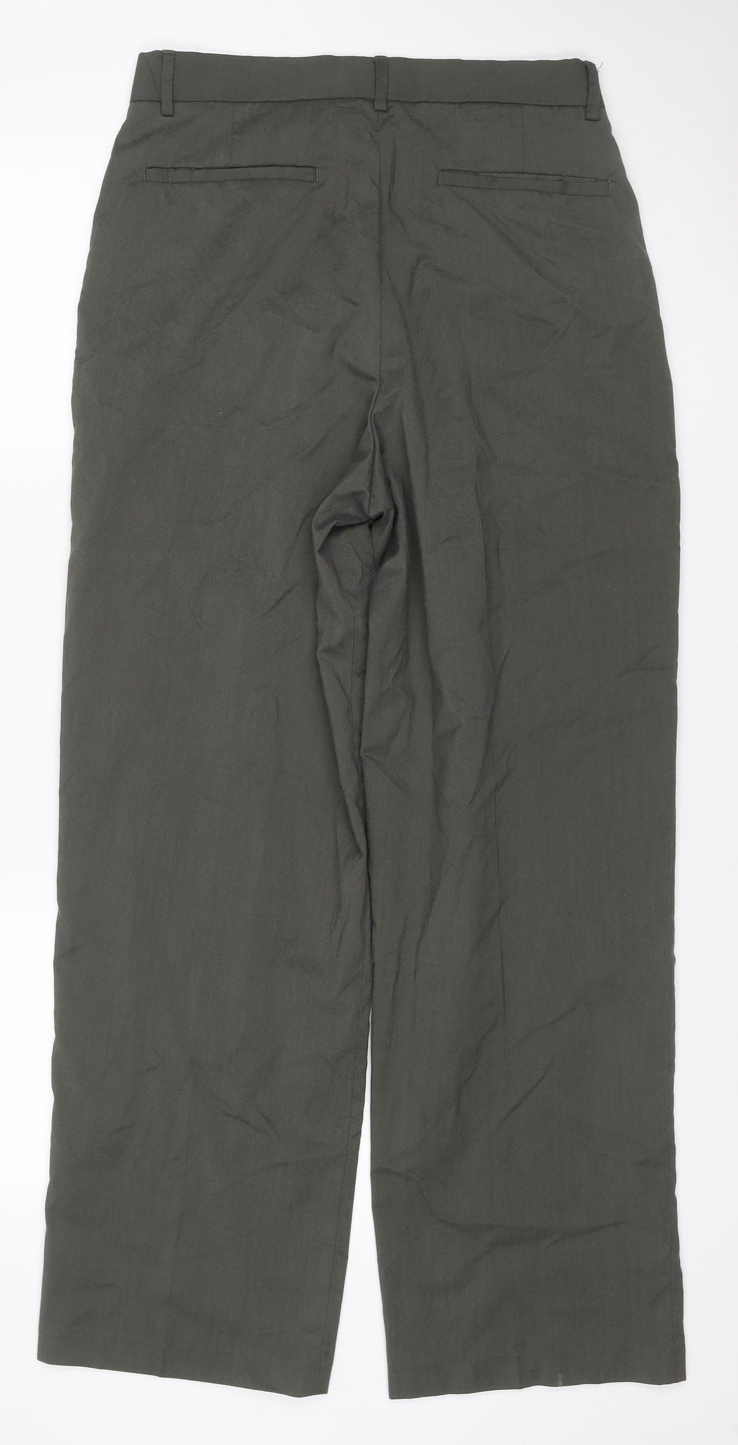 ASOS Men’s Green 30L Slim Flat Front Formal Trousers