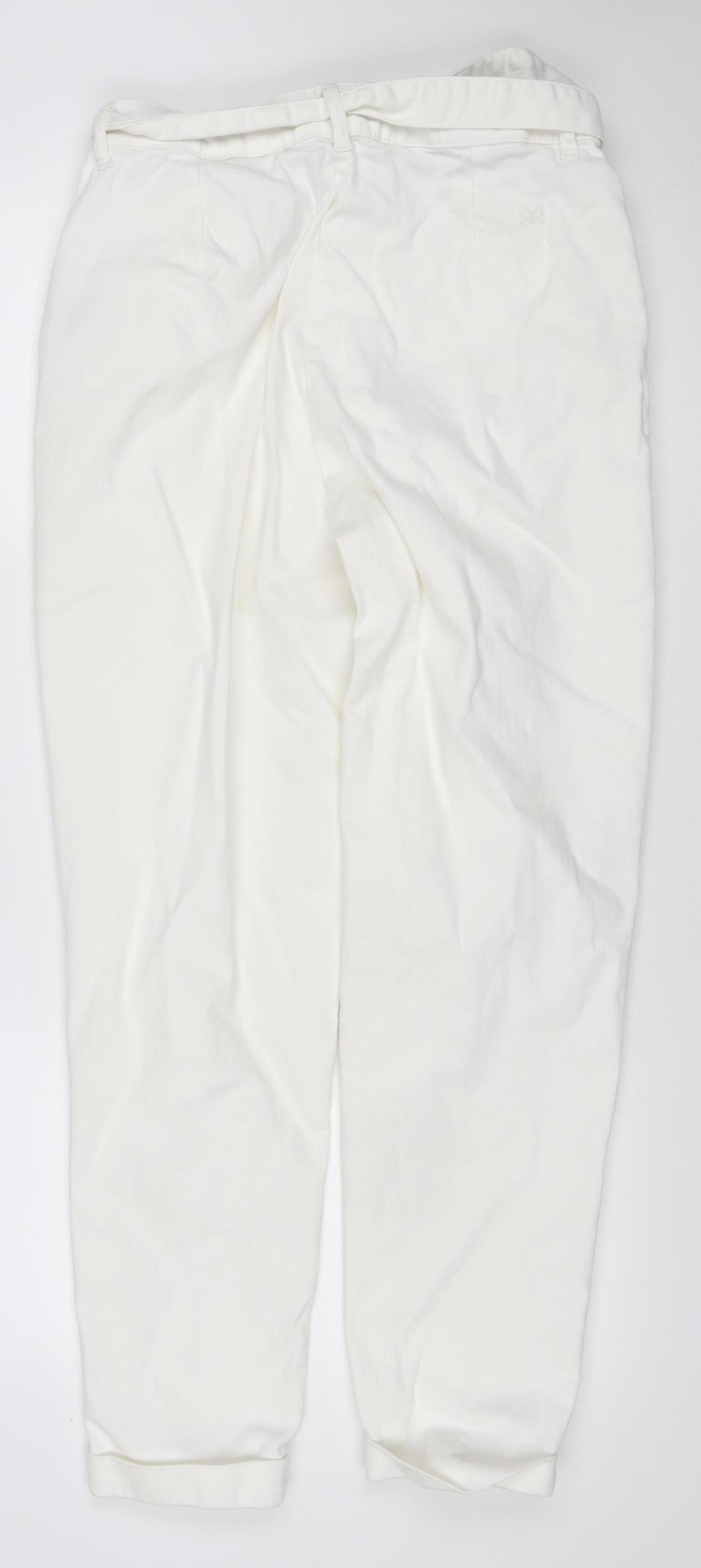 Crew Clothing Company Women’s White Size 10 Straight Stretch Jeans