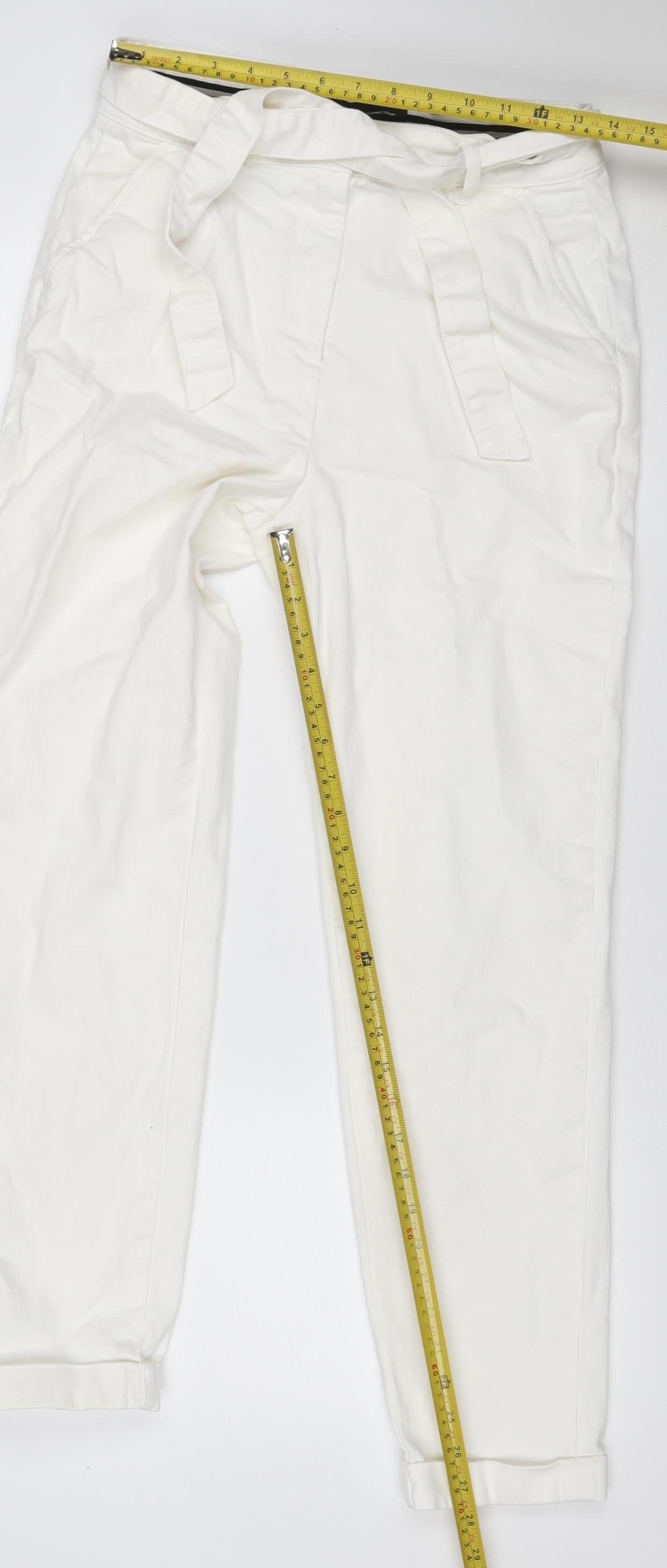 Crew Clothing Company Women’s White Size 10 Straight Stretch Jeans