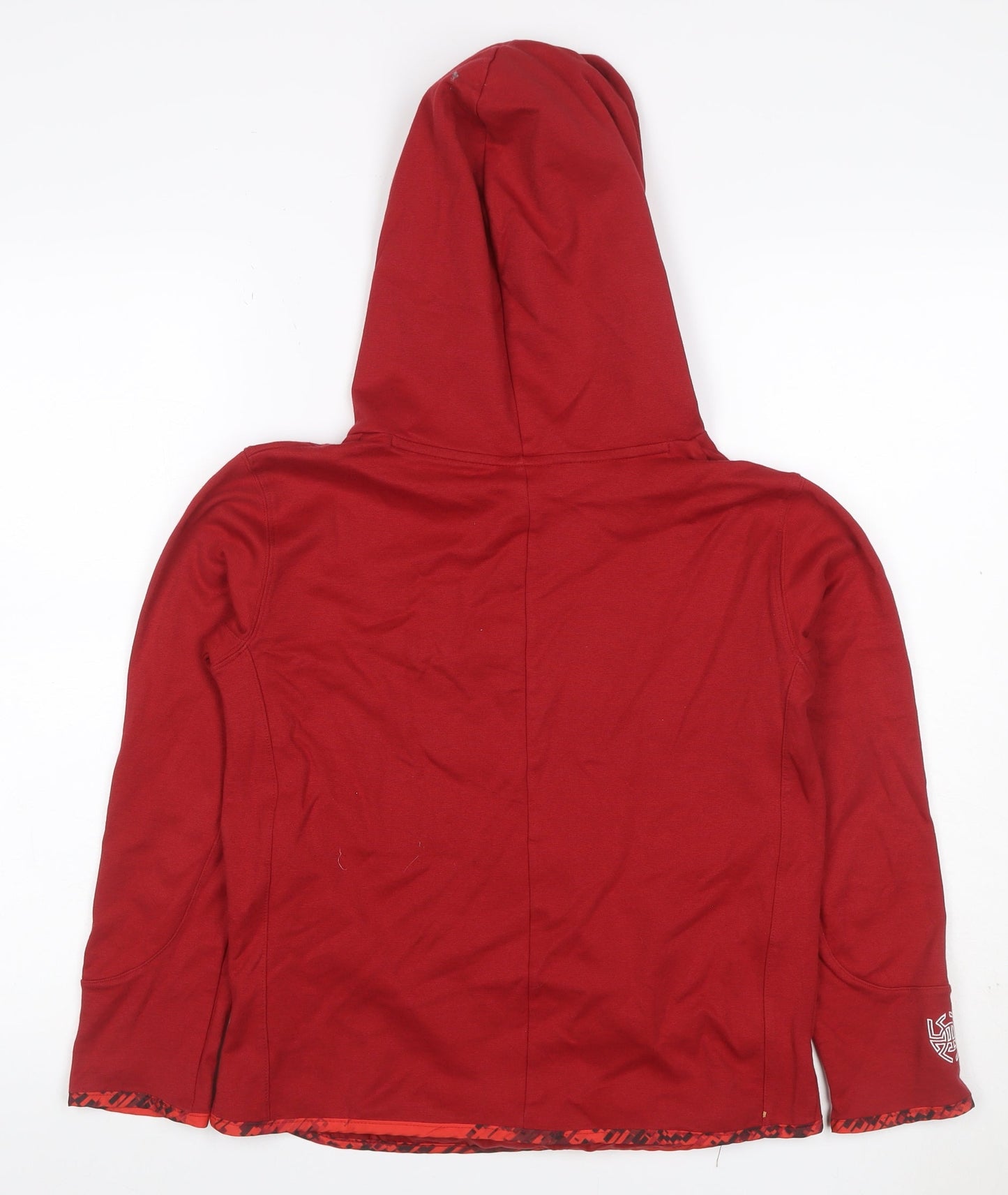 adidas Boys Red 11-12 Years Pullover Hoodie Graphic Print Sports