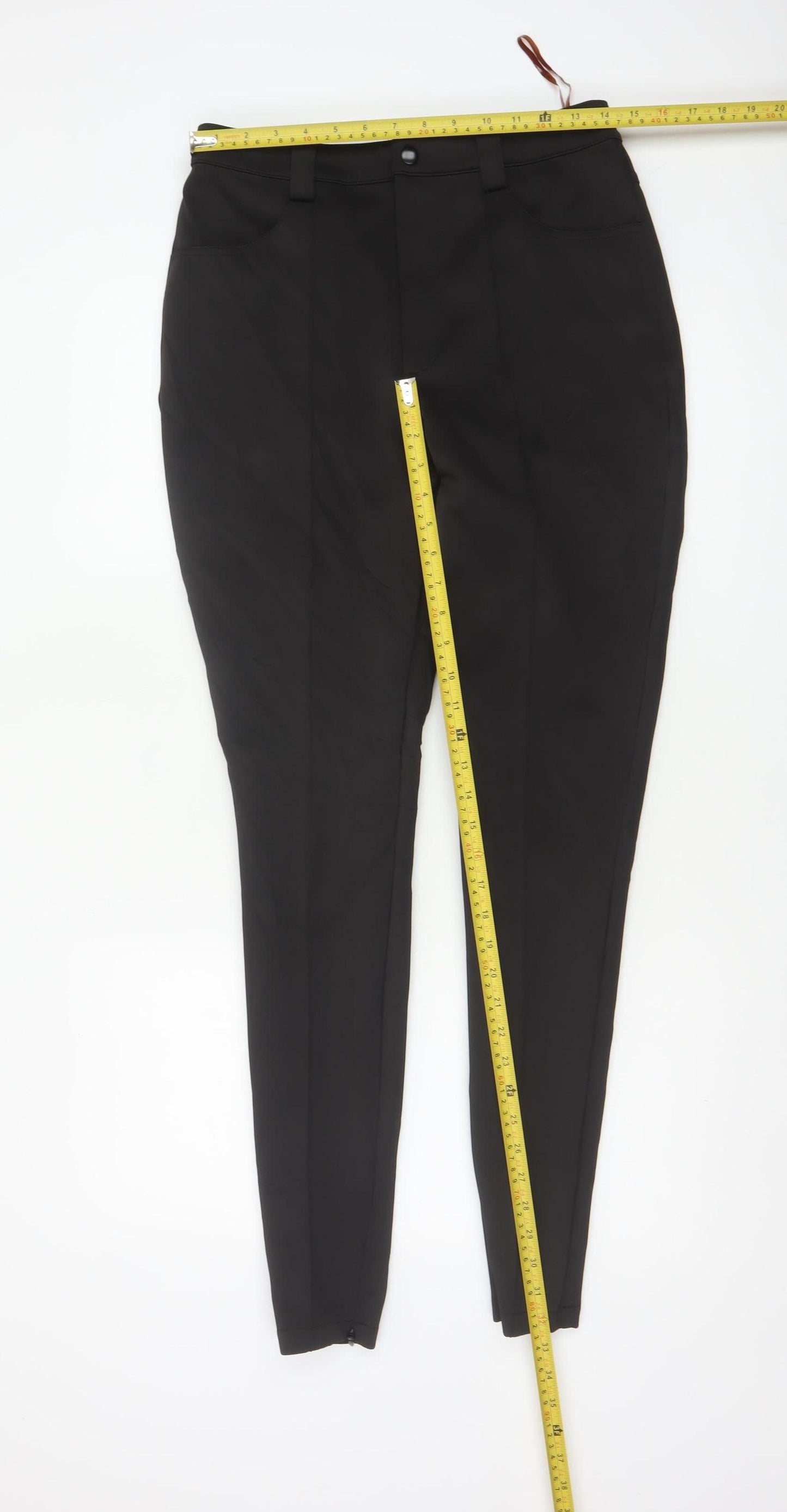 Mistress Rocks Women Black M High Rise Skinny Stretch Trousers