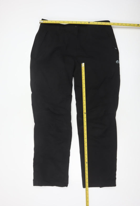 Craghoppers Women’s Black UK 16 Regular Aquadry Waterproof Rain Trousers