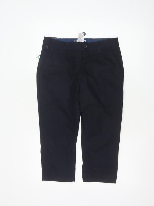 Tribord Women’s Navy Blue Size 10 Tapered Chino Sailing Trousers